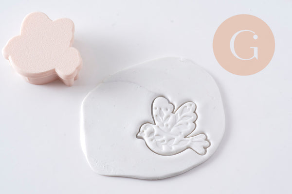 Emporte-Pièce Pâte polymère Colombe 30mm, x1 (G10994)
