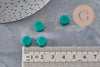 Granulés cire verte à cacheter, fourniture pour création de sceaux personnalisés pour sceaux et invitations de mariage DIY, x100 (G3282)