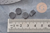 Granulés cire noire à cacheter,fourniture pour création de sceaux personnalisés pour vos sceau et invitations de mariage DIY, x100 (G4956)