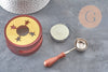 Kit pour cire à cacheter pour création de sceaux personnalisés et invitations de mariage DIY, x1 (G3787)
