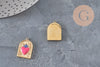 Sacred Arch 304 Stainless Steel IP Gold Plated 21mm Pendant, x1 (G11265)