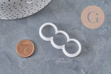 Emporte-Pièce barrette Pâte polymère 55mm, x1 VALIDE