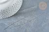 Aiguille de perlage en acier inoxydable grand œil 125x0.5mm x1 (G8196)