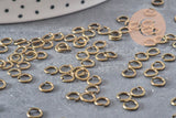 Anneaux de jonction laiton bronze 5mm/0.8mm, x5 grammes (G11353)-Anneaux-Gingerlily Perles