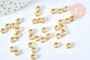 Anneaux doubles ouverts ronds laiton fer 5mm, x1gr (G8038)