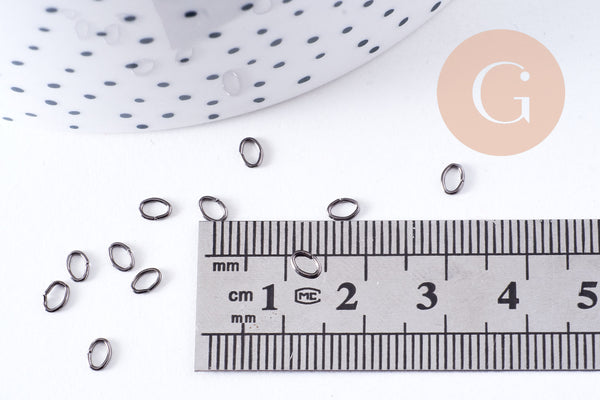 Anneaux ovales métalgun 4.5mm, x1 Gr (G1408)