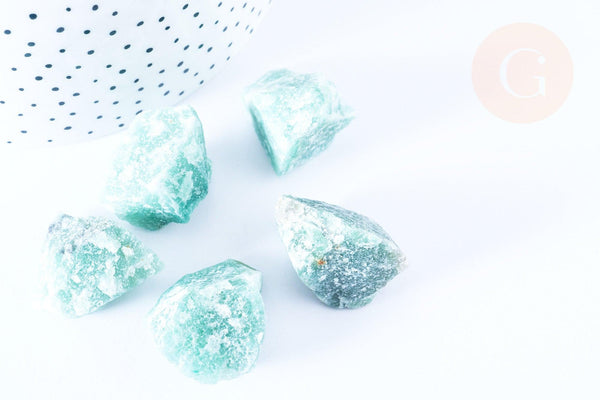 Aventurine naturelle brute 10-35mm, x1 (G6453)