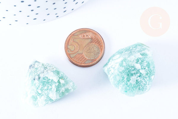 Aventurine naturelle brute 10-35mm, x1 (G6453)