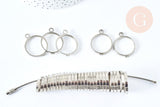 Baguier 33 tailles outil de mesure bagues doigts métal argenté, x1 (G6953)