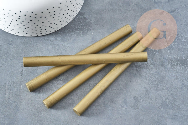 Baton de cire à cacheter doré 135mm, x1 (G8910)