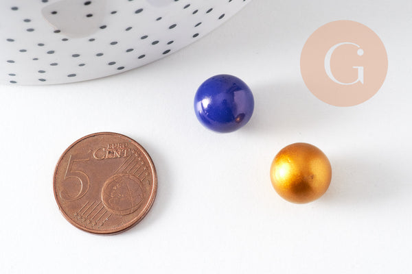 Bola carillon d'harmonie coloré 12mm, x1 (G7131)