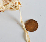 Botte raffia naturel fabrication paniers, x1 botte de 50g (G1891)