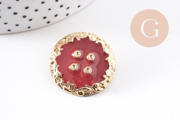 Boutons anciens vintages 23-30mm, x1 (G10153)