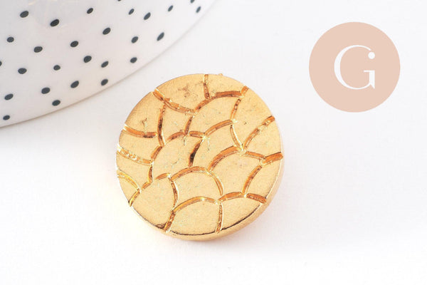 Boutons anciens vintages 23-30mm, x1 (G10153)