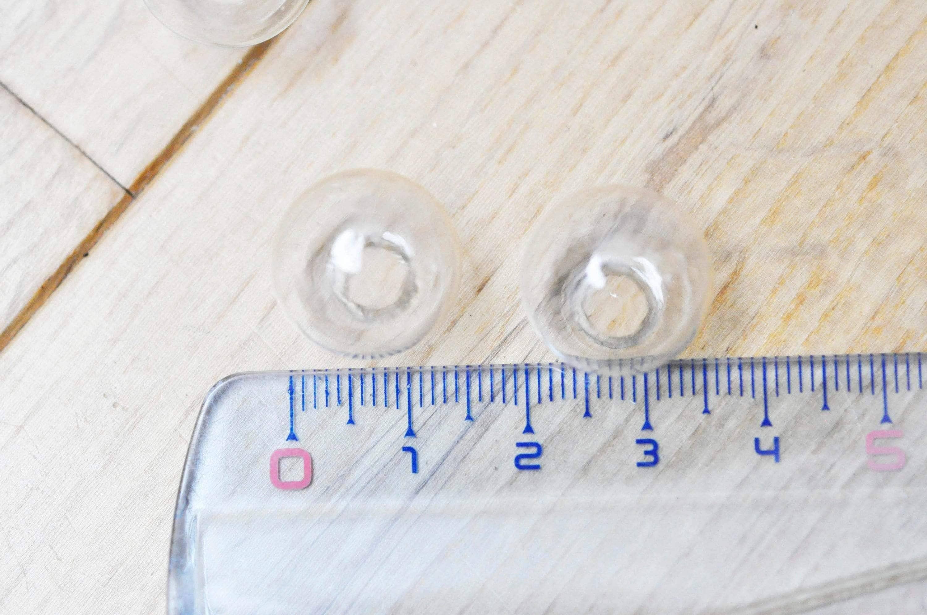 Bulle verre pour créations pendentif 16mm, x2 (G4156)