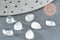 Cabochon goutte quartz naturel 8x6mm, x1 (G2268)
