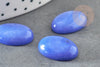 Cabochon jade bleu roi, bleu marine cabochon ovale, pierre dôme,jade naturel,18 x13mm,cabochon pierre, x1 G2022
