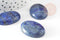 Cabochon ovale Lapis Lazulis naturel 22x30mm, x1 (G2594)
