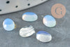 Cabochon ovale opalite 8x6mm, x1 (G2023)