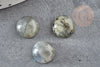 Cabochon rond labradorite naturelle 10mm, x1 (G5021)