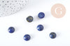Cabochon rond lapis-lazuli naturel 10mm, x1 (G9102)