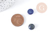 Cabochon rond lapis-lazuli naturel 10mm, x1 (G9102)