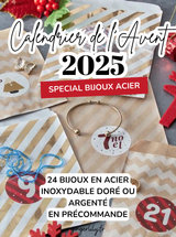 Calendrier de l'Avent bijoux DIY (PRECOMMANDE)