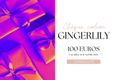 Carte Cadeau Gingerlily Perles
