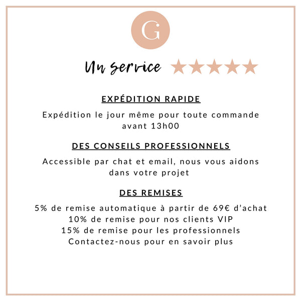 Chaine extension laiton brut 45mm, x5 (G11109)