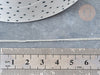Chaine fine maille plate laiton argenté 1mm, x 5mètres (G2372)