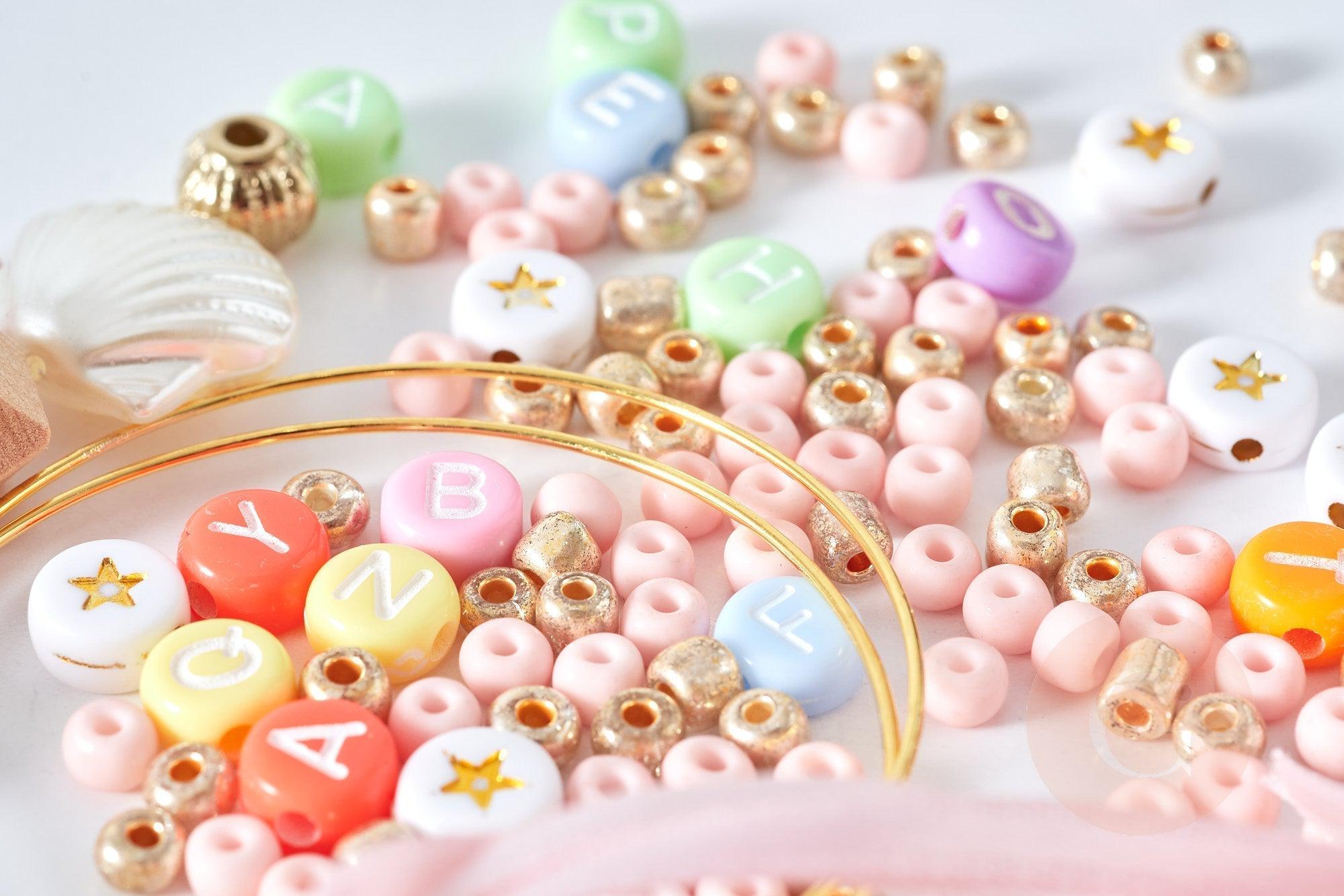 Coffret XXL 4 mélanges de perles pour bijoux DIY