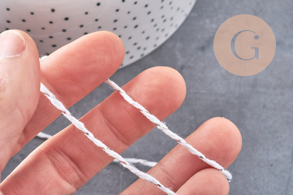 Cordon blanc argent,ruban mariage, scrapbooking,1-1.55mm, x1,x5,x10 mètres, (G2726)
