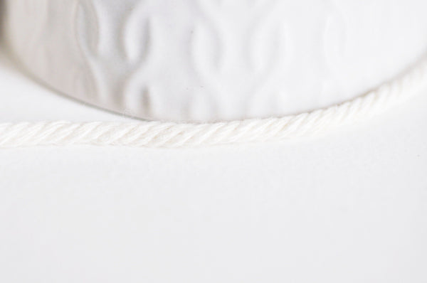 Cordon blanc,ruban mariage, scrapbooking, largeur 3mm, X5 Mètres ou X 10Mètres G3420