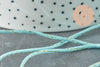 Cordon bleu clair or queue de rat satiné 1.5mm, x1 mètre (G3723)