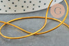 Cordon élastique doré nylon 1mm, x1 mètre (G1478)