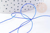 Cordon fil de jade nylon bleu roi 0.4mm, fabrication bijoux avec nœud coulissant, x1mètre G9116