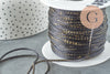Cordon noir or polyester 1.5mm, x1 mètre (G3337)