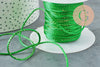 Cordon nylon vert or 1.5mm, x1 mètre (G3407)