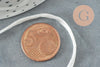 Cordon queue de rat satin blanc 2mm, x1 ou x5 ou x10 mètres (G1105)