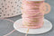 Cordon rose or, fabrication bijoux, création bijoux,ruban mariage, scrapbooking, largeur 1.5mm, x1 ou x5 mètres G1168