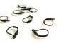EP 10 Dormeuses boucles d'oreille Bronze 10mm, x20 (G0738)