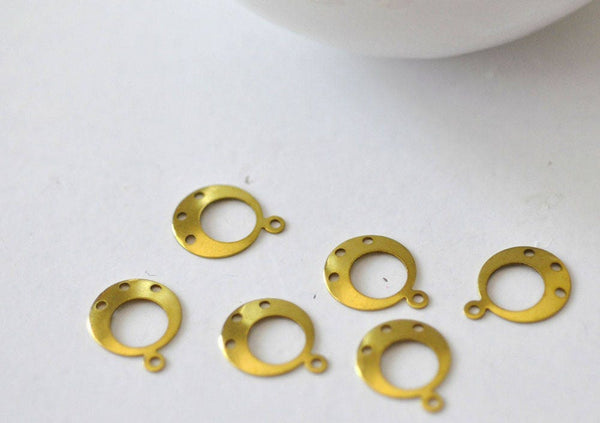 EP 10 Supports boucles d'oreille chandelier en laiton brut