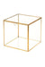EP Boite à bijoux en verre carrée,rangement bijoux, boite verre vintage, boîte décoration, décoration minimaliste, boîte verre, 18cm de côté