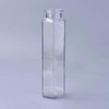 EP Bouteille hexagonale verre 19x5cm, x1 (G0208)