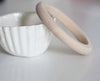 EP Bracelet jonc en bois brut rond 65mm, x1 (G0335)