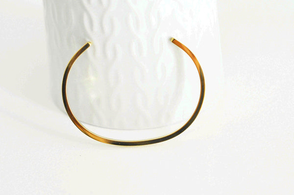 EP Bracelet jonc réglable finition or 16k percé,finition or 16carats,dorure or, fabrication bijoux, bracelet doré, 55mm, x1,G2585