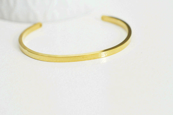 EP Bracelet jonc réglable finition or 16k percé,finition or 16carats,dorure or, fabrication bijoux, bracelet doré, 55mm, x1,G2585