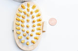 EP Brosse massage bambou naturel, un outil en bois pour massage du corps, accessoire auto-massage anti-cellullite,13cm, x1 G4512
