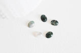 EP Cabochon agate verte, fournitures créatives, cabochon ovale, agate naturelle,10 x 14mm, cabochon agate, bijou pierre,pierre naturelle G282