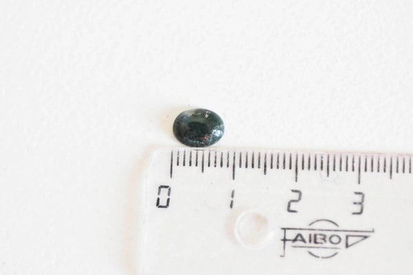 EP Cabochon agate verte, fournitures créatives, cabochon ovale, agate naturelle,10 x 14mm, cabochon agate, bijou pierre,pierre naturelle G282